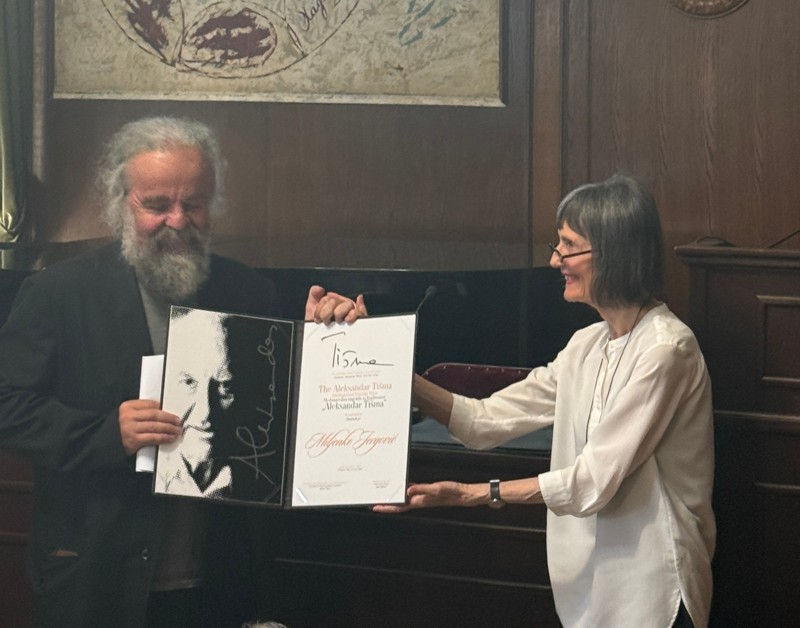 Miljenko Jergović Award Ceremony